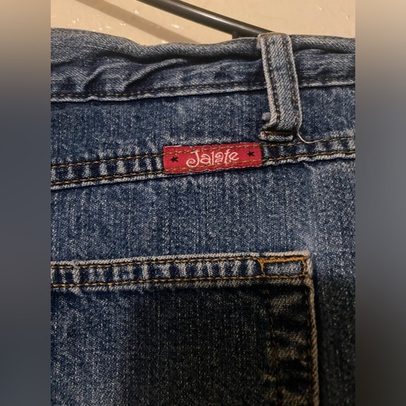 Jalate Blue Denim Jean skirt with shorts under - Picture 4 of 4